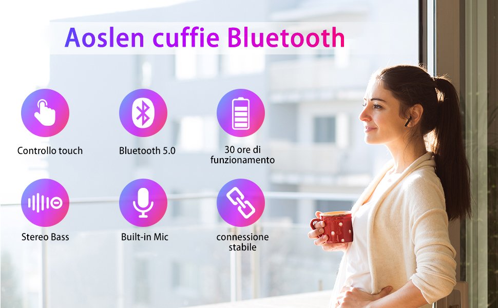 cuffie bluetooth