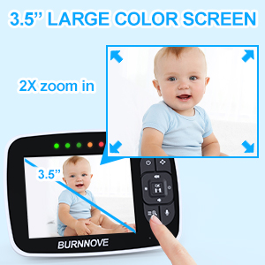 baby monitor video e audio