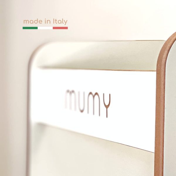 mumy easySTEP | Learning Tower Montessori Antimacchia | Regolabile a 3 livelli | Torre di apprendimento progettata e realizzata in Italia con materiali sostenibili