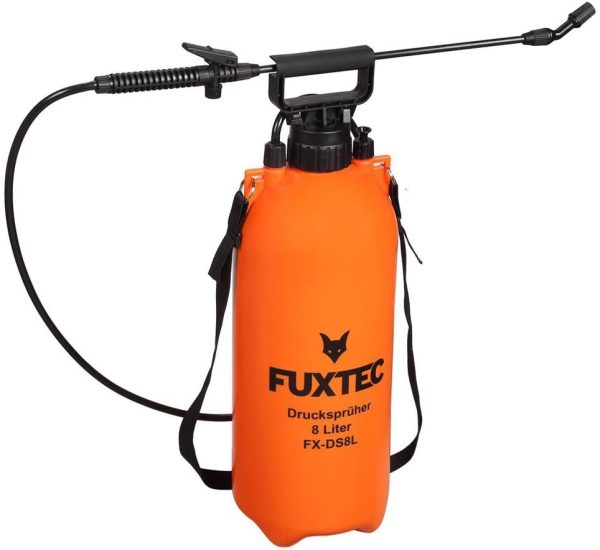 Fuxtec Irroratrice a Pressione spruzzatore Manuale FX-DS8L, 8 Litri, Pompa, irrorazione, Giardinaggio, concimazione, diserbo e disinfestazione - immagine 5