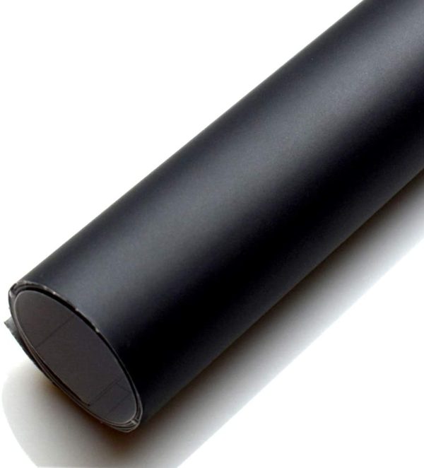 Pellicola Adesiva per Auto, Pellicola Protezione Fibra Rivestimento Adesivo Nero Opaco Car Sticker Wrapping Auto Moto Bici, Pellicola Carbonio 300x30cm - immagine 4