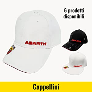 Abarth prodotti ufficiali cappellini con visiera