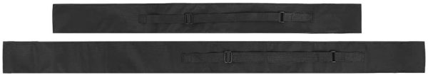 Tbest Pool Cue Bag Nylon Pool Stecca da Biliardo Stick Storage Carrying Case 1/2 3/4 Nero - immagine 8