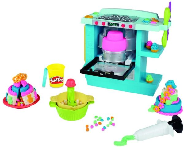 Hasbro Play-Doh Kitchen Creations - Playset Il Dolce Forno di Play-Doh, per Bambini dai 3 Anni in su, con 5 Colori di Pasta da Modellare Atossica - immagine 4