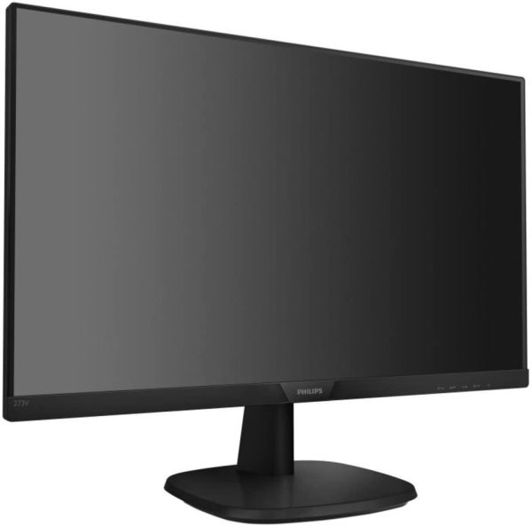 Philips 273V7QDSB Monitor 27" LED IPS Full HD, 4 ms, 3 Side Frameless, Low Blue Mode, Flicker Free, HDMI, DVI, VGA, Attacco VESA, Nero - immagine 4