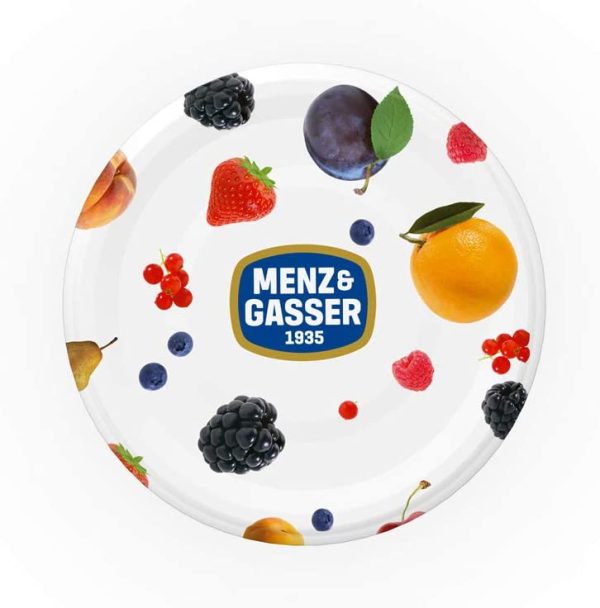 Menz & Gasser Composta 100Dafrutta Mirtillo Nero, 100% Frutta, 1 Vaso X 240G - 240 gr - immagine 2