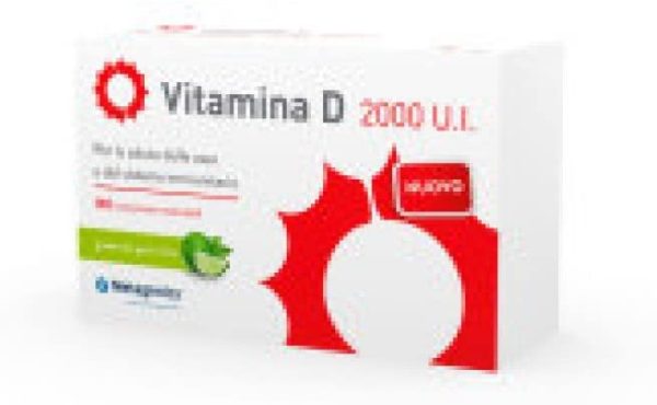 Metagenics Integratore Alimentare Vitamina D 2000 U.I, 168 Compresse Masticabili, Multicolore, Limone, 46 Grammi