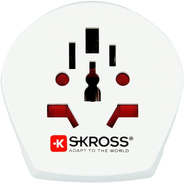 Skross by Poly Pool SK500221 Adattatore da Viaggio con Spina Standard Americana e Presa Universale Standard Austalia-China, UK, Giappone, Europa, Svizzera - immagine 6