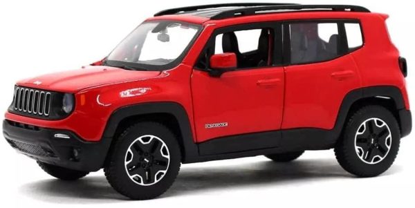 Maisto - Jeep Renegade 2014 - 1:24, Colori assortiti, 1 pezzo