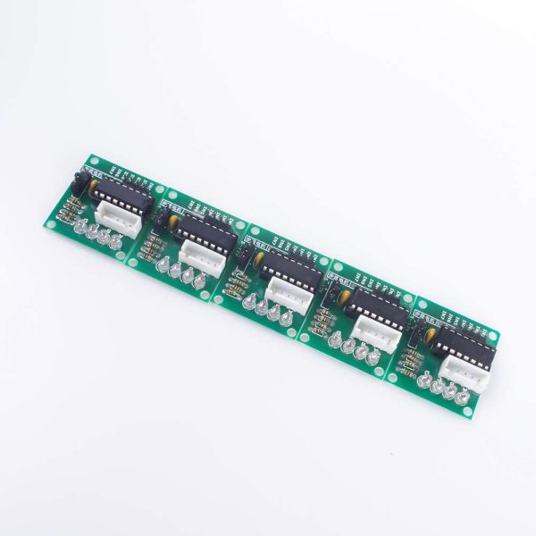 5 PZ 5V 28BYJ-48 ULN2003 Motore passo-passo con propulsione scheda modulo per motore Arduino - immagine 3