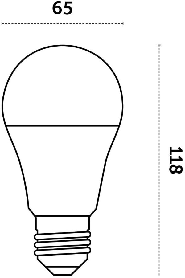 Superia Lampadina LED E27 Goccia, 15W (Equivalenti 85W), Luce Calda 3000K, 1500 lumen, OP15C, Pacco da 10 - immagine 5