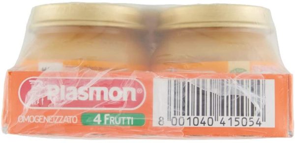 Plasmon Omogeneizzato 4 Frutti 12x80g - immagine 2