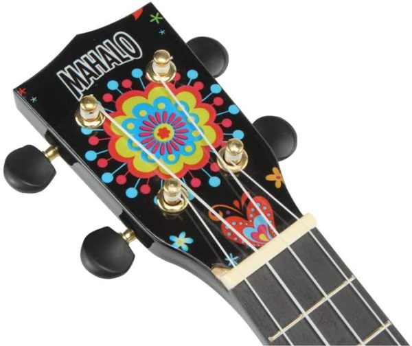 Mahalo Ukuleles Art Series, destrorsi, Soprano (MA1SK bk) - immagine 5