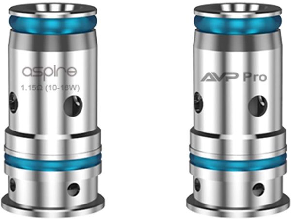 Aspire AVP Pro Standard Coil 1.15ohm per Aspire AVP Pro Pod Vape E Cigarette AVP Pro Kit AVP Pro (5 pezzi)