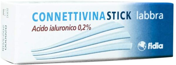 Connettivinastick labbra Fidia farmaceutici | Stick labbra da 3 g a base di Acido ialuronico 0,2% | Per labbra danneggiate, secche e screpolate - immagine 5