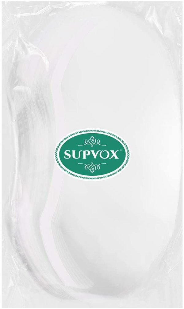 SUPVOX Maschera Trasparente Protezioni per Occhi Copertura Viso Parrucchiere 100pcs - immagine 6