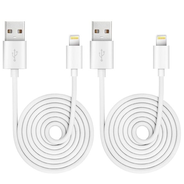 Caricabatterie per iPhone [certificato Apple MFi] 2 x 6FT Cavi da USB a Lightning Cavo di ricarica Trasferimento sincronizzazione dati Compatibile con iPhone13 12 11 Pro Max XS XR X 8 7 SE iPad - immagine 6