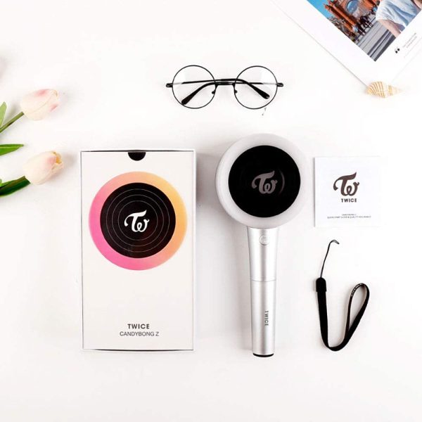 Twice Light Stick Ver.2 Official Luce Caramella Di Qualit??, Collega L'app Mobile Tramite Bluetooth Per Cambiare La Modalit?? E Il Colore Della Luce - immagine 7