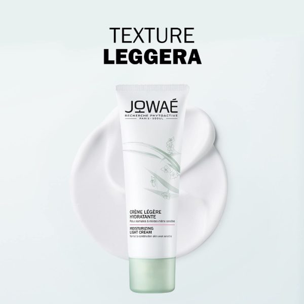 JOWA?? Crema Viso Idratante Leggera con Acqua di Fiori di Sakura per Pelle da Normale a Mista, anche Sensibile, Formato da 40 ml