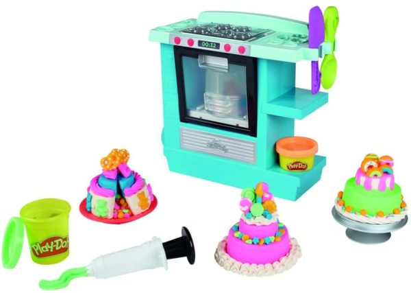 Hasbro Play-Doh Kitchen Creations - Playset Il Dolce Forno di Play-Doh, per Bambini dai 3 Anni in su, con 5 Colori di Pasta da Modellare Atossica - immagine 3