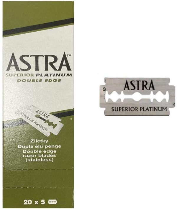 Astra superior platinum - Lame per Barba 100pezzi - immagine 2