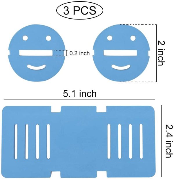 Andiker 3 Pezzi Adorabili Giocattoli da Gioco per Criceti, Ponte Arcobaleno e Altalena Arrampicata e Gioco, Giocattolo per Piccoli Animali Che Spezza la Noia, Gabbia per Criceti Fai-da-Te (Blu) - immagine 7