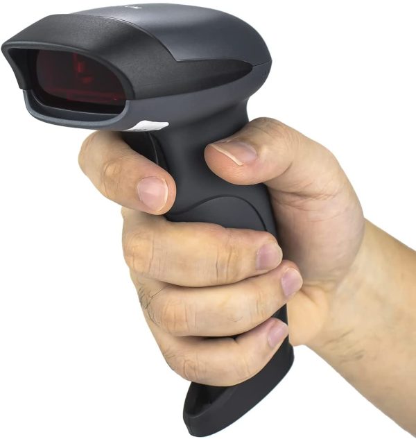 Lettore Codici Barcode Scanner Bar Code Reader a Barre Universale Laser 1D Ottico con Cavo USB per Computer / Notebook, Windows XP / 7 / 8 ecc NT-M1 - immagine 4