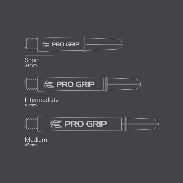 Target Freccette 3 x PRO Grip Freccette ?C 22,9 cm Totale - immagine 3