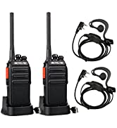 Retevis RT24 Walkie Talkie, Ricetrasmittenti, PMR446 Licenza-Libero 16 Canali CTCSS/DCS, Facile d...