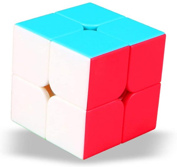 TOYESS Cubo Magico 2x2 Originale Stickerless, Speed Cube 2x2 Cubo di Veloce e Liscio, Regalo di Natale per Bambini & Adulto - immagine 4