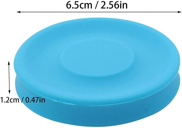 Disco Da Lancio 6 Pcs Frisbee Sportivo Disco Volante Disco Frisbee Piccolo Frisbee Colorato Mini Disco Volante Per Adulti Bambini Cane Sport Spiaggia All'Aperto Nero Bianco Giallo Rosso Blu Arancione - immagine 7