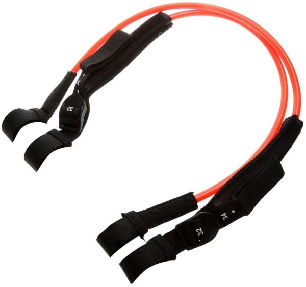 SM SunniMix 2pcs Regolabile TPU Windsurf Trapezio Harness Lines - immagine 5