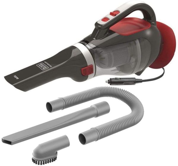 BLACK+DECKER ADV1200-XJ Aspirapolvere Auto Potente con Bocchetta Flessibile ed Estendibile Integrata, Doppio Sistema di Filtraggio, Capacit?? 610 ml 12 V 11 W - immagine 5