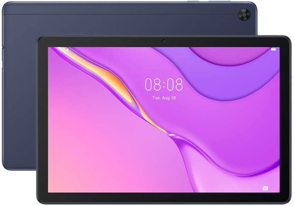 MatePad T 10s 2021 Tablet, Display da 10.1", RAM da 4 GB, ROM da 64 GB, Processore Octa-Core, EMUI 10.1 con Huawei Mobile Services (HMS), Quad-Speaker, WiFi, Blu (Deepsea Blue) - immagine 2