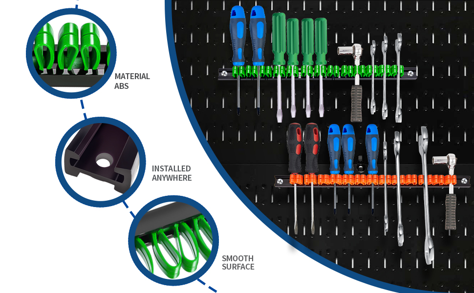 Supporto Portautensili, Multicolore, pannello porta utensili da parete