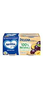 omogeneizzato prugna con mela, frutta, mellin