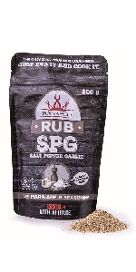 Salt Pepper Garic Rub