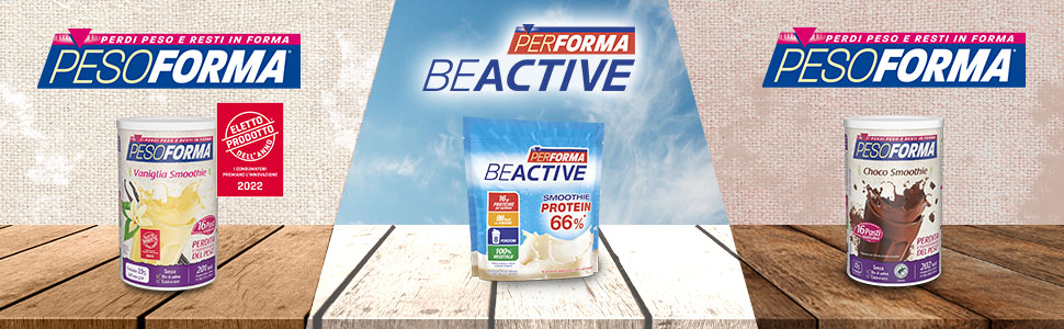 Pesoforma smoothies and Performa Smoothie Protein