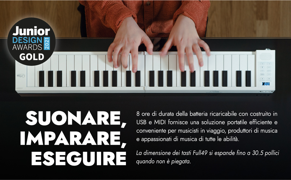 imparare il pianoforte Facile da trasportare perfetto per il regalo regalo per bambini