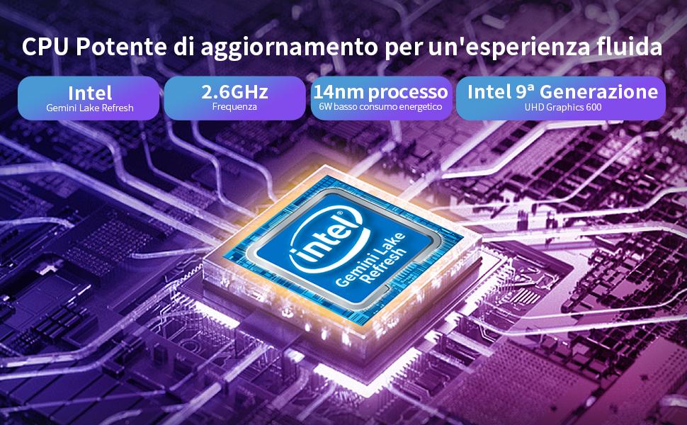 Notebook con 2.6GHz CPU