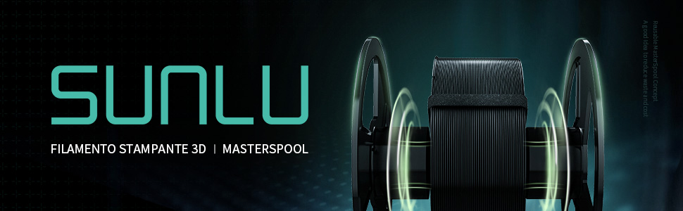 SUNLU PLA Filamento Stampante 3D MasterSpool