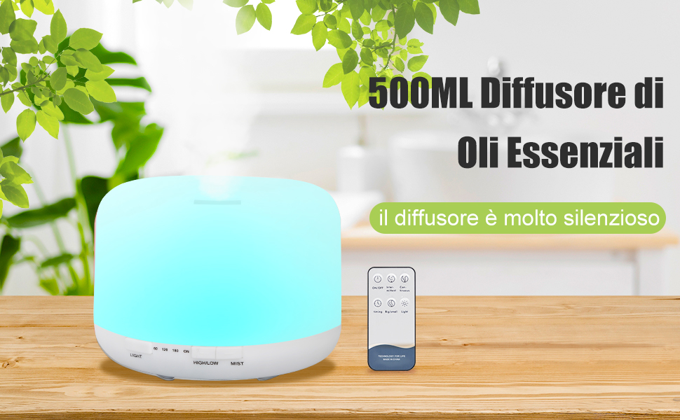 Diffusore di Oli Essenziali