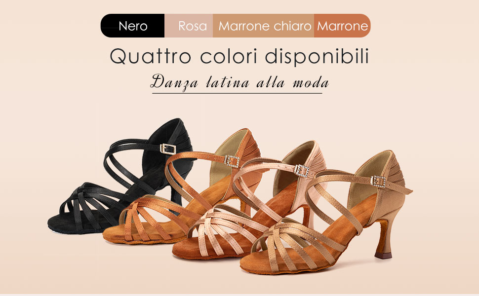 AOQUNFS Scarpe da Ballo e Donna 1