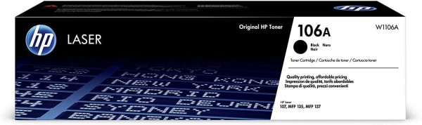 106A W1106A Cartuccia Toner Originale da 1000 Pagine, Compatibile con Stampanti LaserJet Serie 100 e Laserjet Serie MFP 130, Nero - immagine 4