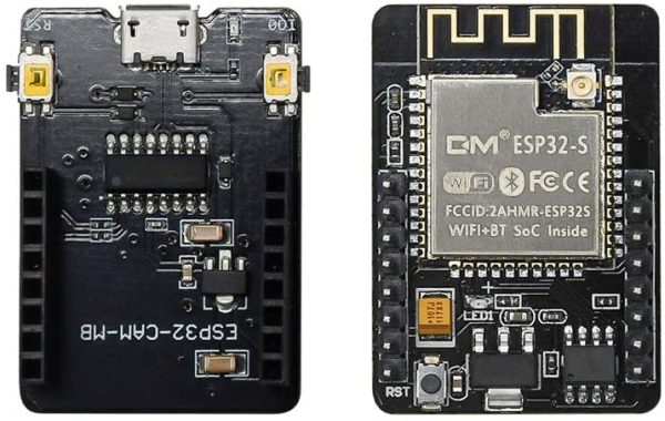 diymore ESP32 Cam Kit Telecamere Esp32 Cam WiFi Scheda di sviluppo CAM WiFi Bluetooth ESP32 CC 5 V, Dual-Core, Wireless con Modulo per Scheda TF Fotocamera OV2640 - immagine 3