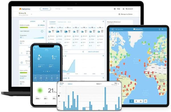 Netatmo NRG01-WW Pluviometro Wireless per la Stazione Meteo, Nero - immagine 2