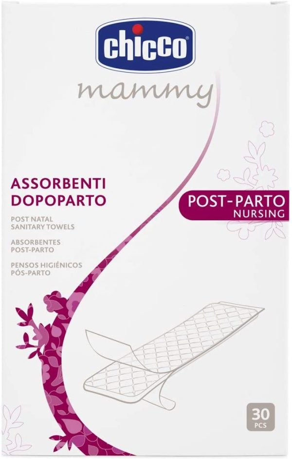 Chicco Mammy Assorbenti Dopo Parto, 30 Pezzi, 27 x 10 x 34 cm