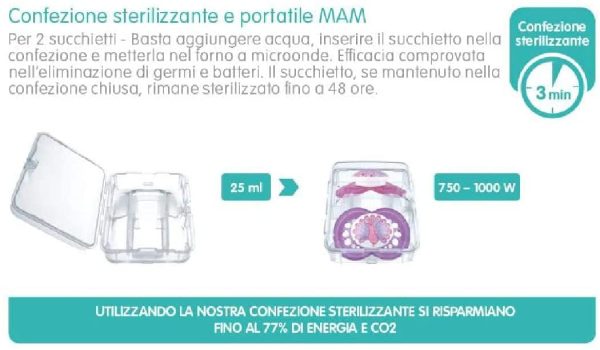 Mam Air Night Ciuccio Luminoso in Set da 2, in Silicone, 16+ Mesi, Azzurro - immagine 5