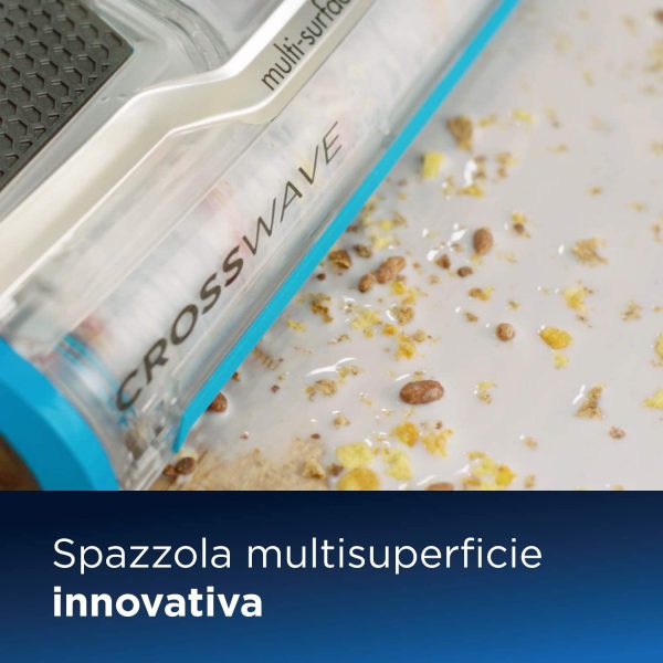 BISSELL CrossWave Dispositivo Multisuperficie Tre In Uno, Aspira, Lava E Asciuga, Multicolore - immagine 7