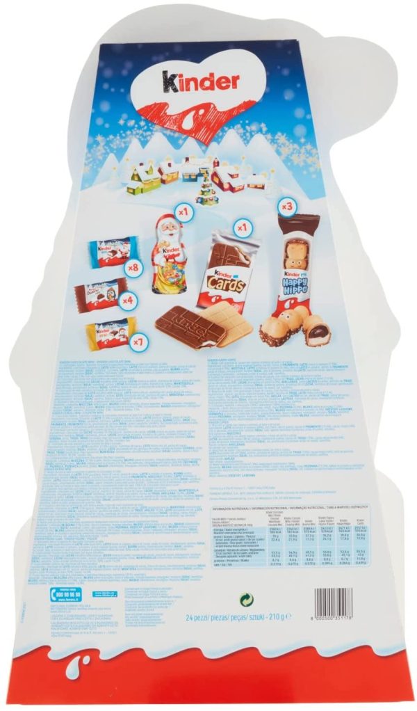 KINDER - CALENDARIO DELL'AVVENTO - 210 GR - immagine 4